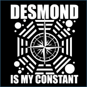 Desmond is my constant Shirt inspired by the TV Show Lost